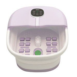 Appareil de massage des pieds pliable et portable pour bain de pieds relaxant, avec bulles, pierre <span class=keywords><strong>ponce</strong></span>, pierre à poncer et compartiment à herbes - Product Image 4