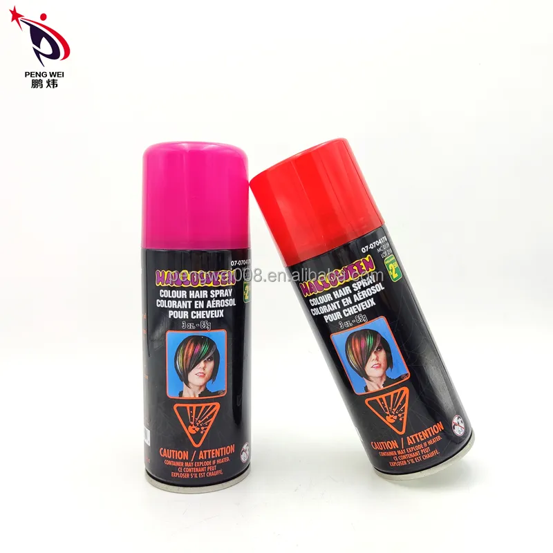 OEM private label Fashionable hairstyle Popular Temporary instant Washable Hair Color Spray