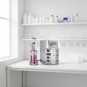 Bioreacteur de culture cellulaire série CHINCAN Biotech-JGC Biotech-JGYC 1L 3L 5L 7L 15L 10L en acier inoxydable et verre borosilicate OEM 1 - Product Image 2