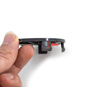 VOSSEN 68mm Chrome ABS Enjoliveurs De Voiture Style Enjoliveurs Remplacement avec Center Cap Hub Cover Emblem Badge <span class=keywords><strong>Auto</strong></span> Accessoires - Product Image 6