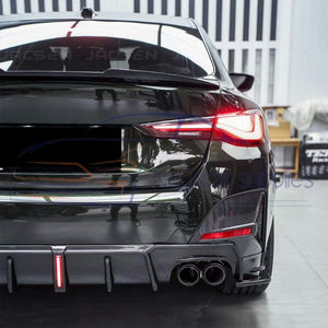 G26 425i 430i <span class=keywords><strong>Gran</strong></span> <span class=keywords><strong>Coupe</strong></span> <span class=keywords><strong>2023</strong></span> Nuevo difusor trasero de fibra de carbono con lámpara para 4 Series G - Product Image 5