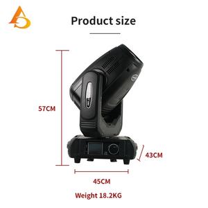 Luces LED 3 en 1 Beam Spot Wash de 280W 10R, Cabeza Móvil para Iluminación de Escenarios, Discotecas y DJ - Product Image 5