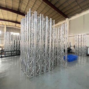 KKMARK Silver 290x290mm pencahayaan luar ruangan DJ pesta konser Spigot aluminium Aloi Truss untuk acara pameran panggung - Product Image 1