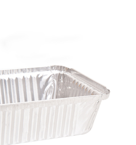 Ruban jetable de conteneurs de papier d'<span class=keywords><strong>aluminium</strong></span> de rectangle de 1 litre enduit pour l'usage alimentaire - Product Image 3