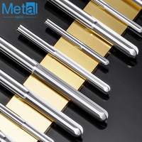 Fresa de ranura recta de flauta de 4-8MM2 para broca de enrutador Cnc de madera, herramientas de grabado, fresa con vástago recto