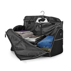Custom Oxford Garment <b>Bags</b> Large Capacity Folding Travel <b>Bag</b> <b>Duffel</b> Black Flight Suit Handbag Weekend <b>Bag</b> With Shoe for Men - Product Image 4