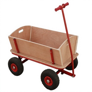 Carrito de Compras Plegable de Cuatro Ruedas con Mango Largo, Malla y Hierro, para Jardín, Playa y Niños, Capacidad de Carga de 150 kg, OEM, Proveedor KS Gold - Product Image 2