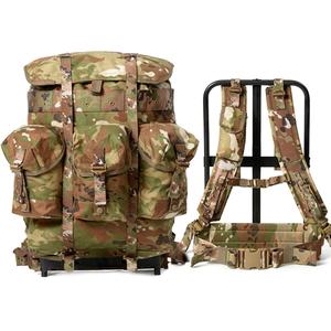 Tactical Survival <b>Rucksack</b> with PVC Lining and Metal Frame Internal Frame Backpack for Tactical Use - Product Image 1