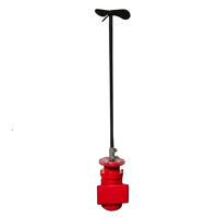 Agitateur mélangeur industriel 0,37 kW pour la poudre de détergent, le shampoing, les engrais et le mélange de parfums, capacité de 100 L, matériau SUS304L