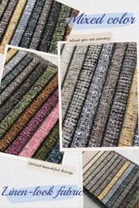 Tissu pour canapé de couleurs mélangées, tapisserie de haute qualité, bas prix et bas prix - Product Image 2