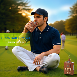 Juego <span class=keywords><strong>de</strong></span> Accesorios <span class=keywords><strong>de</strong></span> Golf Personalizado <span class=keywords><strong>de</strong></span> 8 Piezas con Set <span class=keywords><strong>de</strong></span> Manicura, Set <span class=keywords><strong>de</strong></span> Golf <span class=keywords><strong>de</strong></span> Alta Calidad, Set <span class=keywords><strong>de</strong></span> Petaca, Regalo para Hombres Golfistas - Product Image 5
