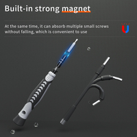 Kit de tournevis multi-bits professionnels 130 en 1, pour ordinateur portable, PC et téléphone portable, Kit d'outils de réparation pour le bricolage