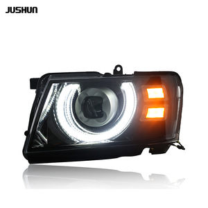 Ensemble de phares à LED Jushun pour Nissan Patrol Y61 2005-2022 avec feux de jour et clignotants - Product Image 1