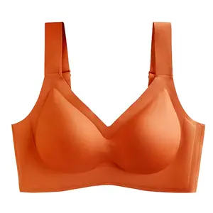 Sports Bra 5XL Silicone Back Bra Heat Silicone Backless BRS