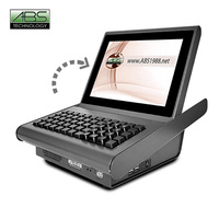 Système de point de vente (PDV) mini ABS 10,4 pouces, ensemble complet, caisse enregistreuse intégrée, processeur Intel J1900, 4 Go/8 Go, Windows 7/10, Wi-Fi 6