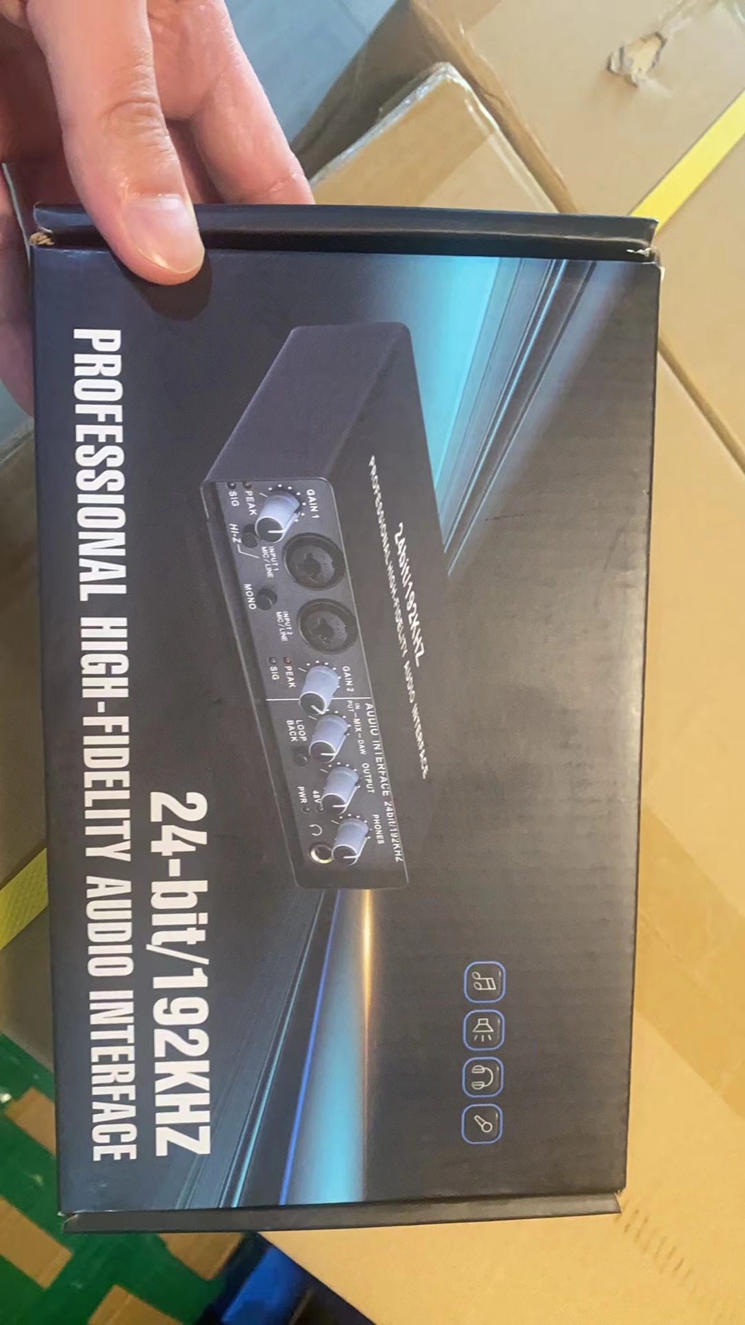 DAYMIC DM202 USB Audio Interface - Professional Studio Quality