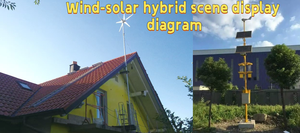 Système éolien à axe vertical de type Q 5KW 380V triphasé VAWT pour la sauvegarde d'énergie commerciale des centres commerciaux - Product Image 3