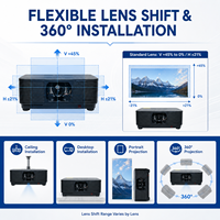 Projecteur laser 3LCD bicolore 10 000 lumens ANSI avec entrée 4K 60Hz pour installation en grandes salles
