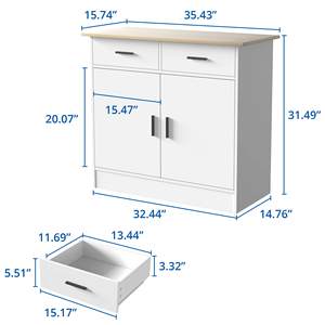 <span class=keywords><strong>Buffet</strong></span> moderne en bois blanc <span class=keywords><strong>Buffet</strong></span> Credenza Armoire de cuisine avec rangement pour salle à manger <span class=keywords><strong>Salon</strong></span> De Jardin Style - Product Image 6