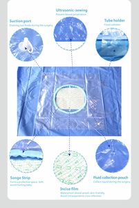 Kit Chirurgico Monouso per Cesareo EOS, Classe II, Certificato CE ISO13485, Medpurest - Product Image 6