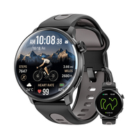 Reloj Inteligente S666 con GPS, Resistente al Agua 3ATM, Altímetro, Barómetro, Brújula, Pantalla AMOLED de 1.43 Pulgadas, Reloj Deportivo para Hombre 2026