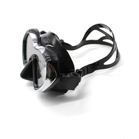 Masque de plongée sous-marine en silicone anti-buée pour adultes, équipement de plongée et de natation