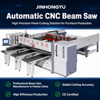 Sierra de Panel Horizontal CNC para Trabajar la Madera con Componentes Centrales de Motor de Marca Reconocida 220V/380V para Producción de Muebles