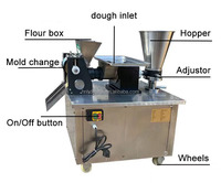 Machine à fabriquer des samosas, dumplings, empanadas, raviolis, pelmeni de 10 cm et 14 cm, marque HD, pour usage en restaurant, entièrement automatique, moteur 304 en acier inoxydable