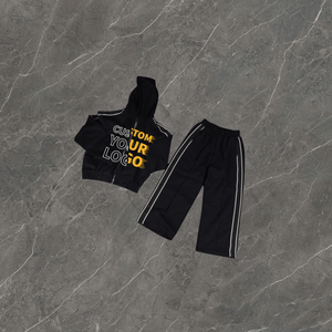 Conjunto Deportivo Personalizado para Hombre, Chaqueta y Pantalones Jogger de 2 Piezas, Traje Deportivo con Cremallera, Ropa Deportiva de Poliéster - Product Image 2