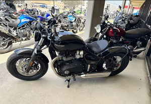 LISTO PARA MONTAR 2025 PARA-<span class=keywords><strong>Triumph</strong></span> Cruiser Motocicleta Bonneville Bobber <span class=keywords><strong>Jet</strong></span> <span class=keywords><strong>Black</strong></span> en venta - Product Image 2