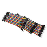 Maßgefertigte Stecker-zu-Buchse 1P 2P 3P 4P 5P 6P 10P 20P 30P 40P Kabel DuPont 2,54mm Steckbrett-Verbindungskabel Flachbandkabel Jumper-Kabelbaum