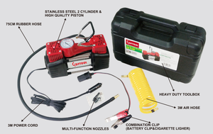 Taşınabilir 12V 150PSI araba hava kompresörü 35L/Min Mini lastik şişirme pompası sıcak satış pnömatik basınç aracı Deflating lastikler - Product Image 3