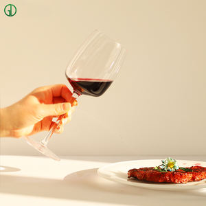 Легкий роскошный бокал для вина боросиликатный бокал для вина Подарочная коробка набор высокого уровня высокие розовые бокалы для вина на заказ оптом - Product Image 3