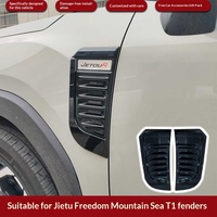 MASSAIT – Accessoires décoratifs pour garde-boue Jetour T2 / T2 Freedom – Cache-garde-boue décoratif et autocollant décoratif