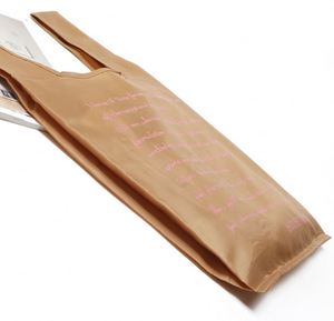 โปรโมชั่นถุงช้อปปิ้งคุณภาพสูง ถุงผ้าโพลีเอสเตอร์ไนลอนพับได้ ใช้ซ้ำได้ สำหรับผู้หญิงในชีวิตประจำวัน - Product Image 6