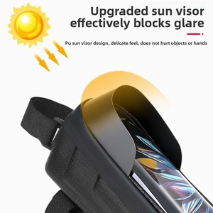 Nouvelle <span class=keywords><strong>Sacoche</strong></span> de Vélo Étanche à Coque Rigide pour Tube Supérieur, Guidon ou Selle, 1L, pour Rangement et Téléphone, pour <span class=keywords><strong>VTT</strong></span> - Product Image 5