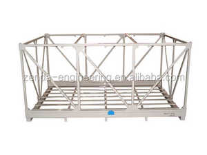 <span class=keywords><strong>Pallet</strong></span> lồng đóng mở lưu trữ tùy chỉnh kích thước kim loại có thể gập lại lồng <span class=keywords><strong>Pallet</strong></span> cho kho công nghiệp - Product Image 6