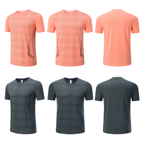 Camiseta Deportiva de Manga Corta para Hombre, Estilo Fitness, para Correr y Gimnasio, con Impresión Personalizada, Bordado y Logotipo Personalizado, Venta al Por Mayor - Product Image 3