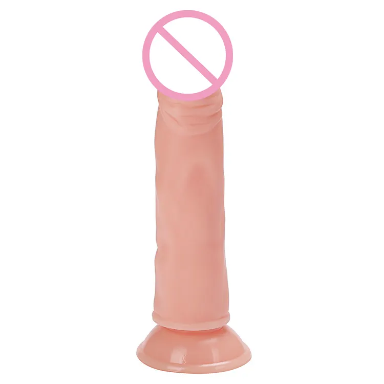 Hochwertiges PVC-Material Lebensechter Dildo Echter männlicher Dick Dildo Penis Persönlicher Massage stab Frauen Sex Tool Wasserdicht
