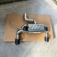 Tuyaux d'échappement arrière en acier inoxydable avec soupape pour Ford Bronco 2.3T, système d'échappement haute performance, silencieux