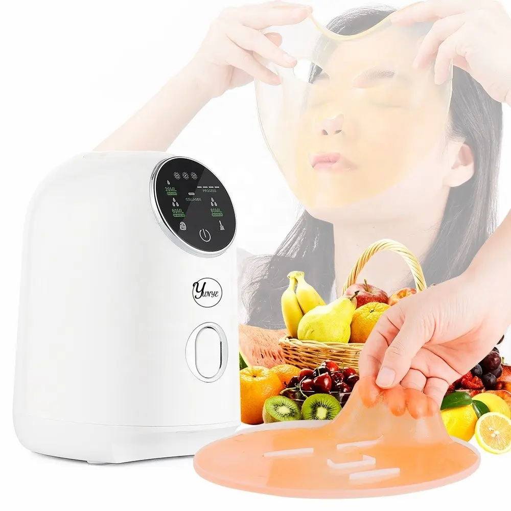 Auto Fruit Face Mask Maker DIY Facial Mask Machine Smart Touch Face Mask Device Facial SPA