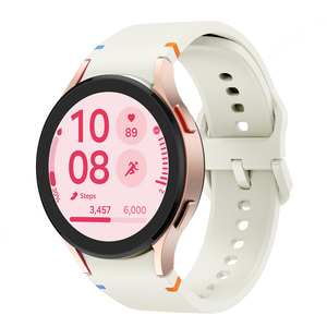 Huanlong สายนาฬิกาซิลิโคนแบบนิ่มสายรัดข้อมือแบบสปอร์ตลายคลื่นยางสำหรับ Samsung Galaxy Watch 7 6 5 4อุปกรณ์เสริม - Product Image 4