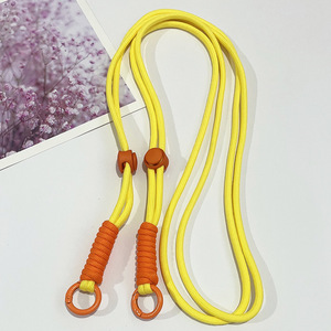 Cordon de <span class=keywords><strong>téléphone</strong></span> en nylon tressé fait main, sangle réglable <span class=keywords><strong>à</strong></span> porter en bandoulière avec support de fixation pour <span class=keywords><strong>téléphone</strong></span>, <span class=keywords><strong>ceinture</strong></span> d'épaule robuste anti-chute - Product Image 4