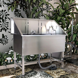 Station <span class=keywords><strong>de</strong></span> lavage pour animaux <span class=keywords><strong>de</strong></span> compagnie en acier inoxydable EUR PET à bon <span class=keywords><strong>prix</strong></span> avec souffleur intégré, <span class=keywords><strong>porte</strong></span> mobile, baignoire <span class=keywords><strong>de</strong></span> toilettage pour animaux <span class=keywords><strong>de</strong></span> compagnie - Product Image 1