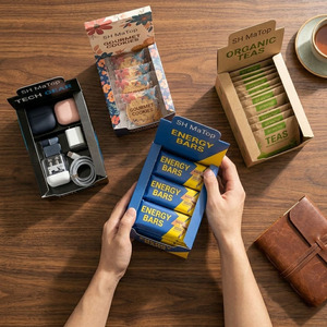 Exhibidores <span class=keywords><strong>de</strong></span> <span class=keywords><strong>Cartón</strong></span> Vacíos al por Mayor para Mostrador, con Impresión Personalizada - Product Image 6