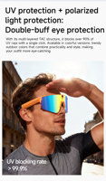 Nouvelles Lunettes Intelligentes IA 2026 pour Cyclisme en Extérieur, Vidéo 8MP, Photo, Anti-tremblement, Reconnaissance d'Objets, Traduction, Caméra, Logo