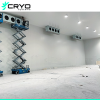 CRYO Promenade dans le congélateur Système de refroidissement de la chambre froide Promenade dans la glacière Entreposage personnalisé pour les fruits