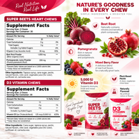 Complément Alimentaire Cardiovasculaire Super Betteraves en Comprimés à Croquer Marque Blanche OEM ODM cGMP Sans OGM