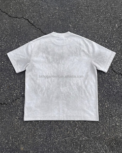 T-shirt Boxy en Coton Délavé pour Homme – Effet Vintage Usé – T-shirt Personnalisé en Coton Vieilli - Product Image 2