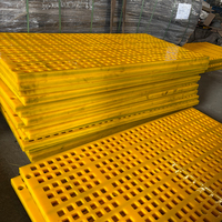Maille de tamis en polyuréthane durable et résistante à l'usure pour machine de criblage vibrant, panneau de tamis à charbon pour machines minières, anti-colmatage